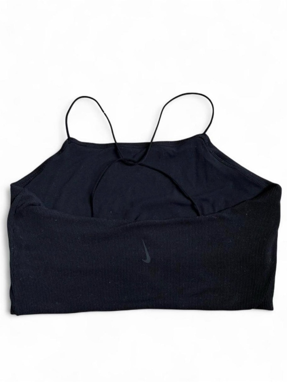 Nike Yoga Luxe Strappy Black Medium Tank
